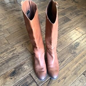 Stylish Brown Leather Boots